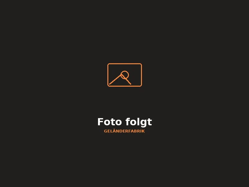 Stahl pulverbeschichtet – Foto folgt